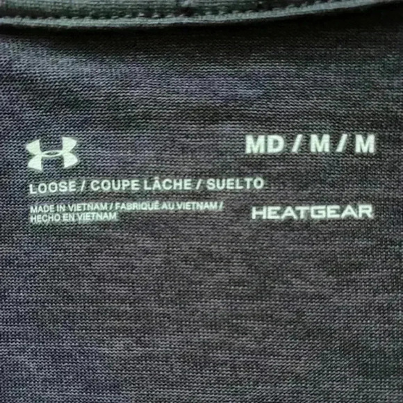 Under Armour Loose Heatgear Half Zip Pullover Men's Purple Size M - Picture 4 of 8